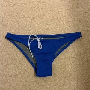 Blue Jolyn Bikini Bottom “Europe” Size S